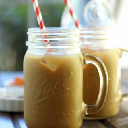 Pumpkin Spiced Iced Coffee