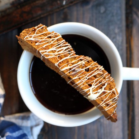 Pumpkin Pecan Biscotti